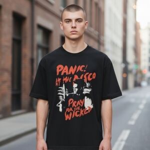 Panic At The Disco PRAY FOR THE WICKED Band Shirt Size XL By Pacific
